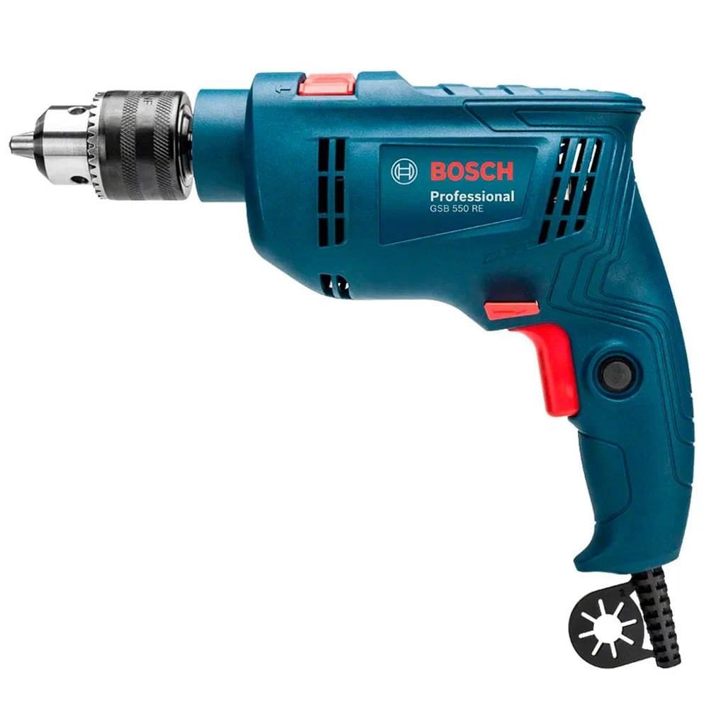 Furadeira de Impacto Bosch GSB 550 550W Reversível 220V