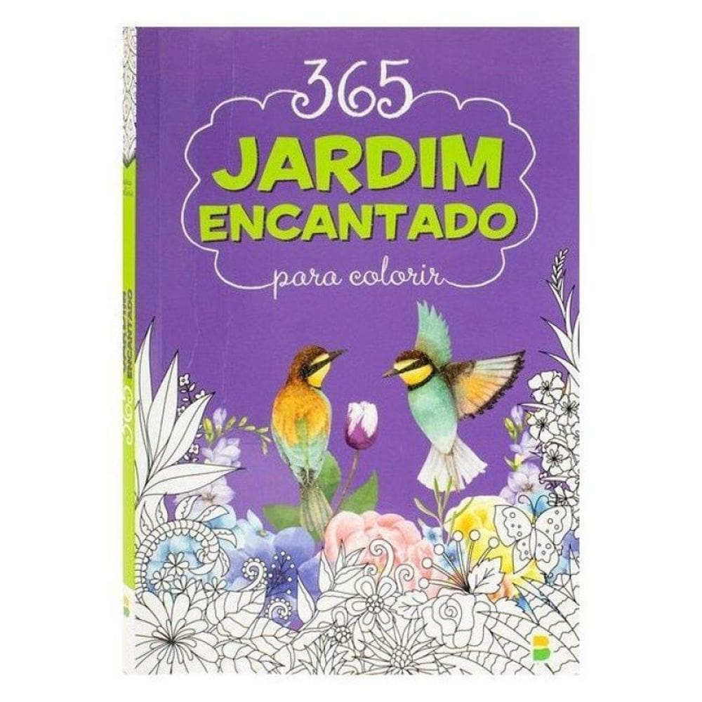 365 Jardim Encantado Para Colorir