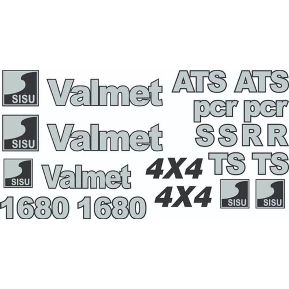 Kit Adesivos - Valmet Sisu 1680 4X4
