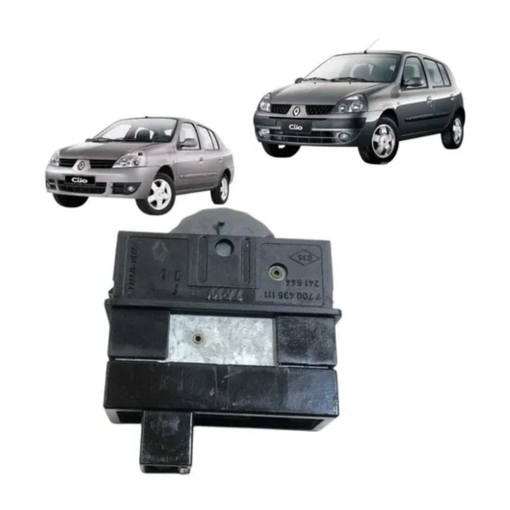 Botão Reostato Regulagem Luz Clio 7700436111