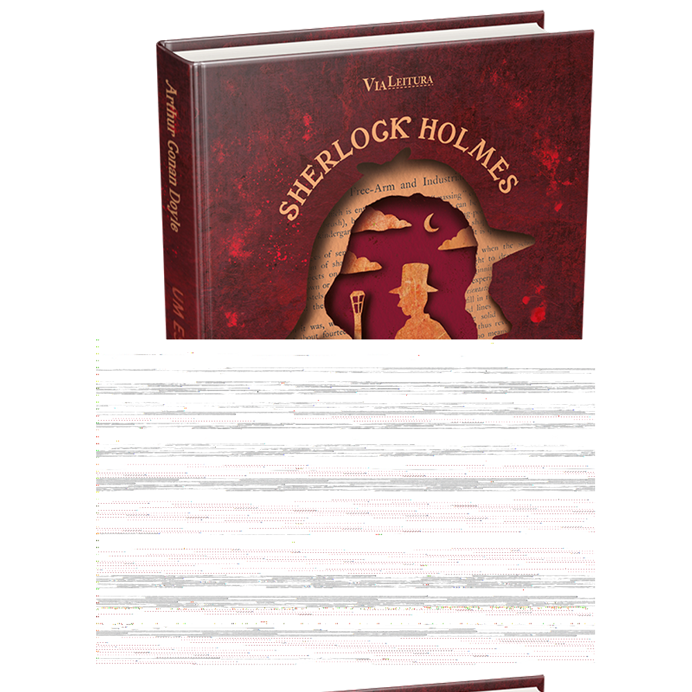 Sherlock Holmes: Um estudo em vermelho - Edição Capa Dura