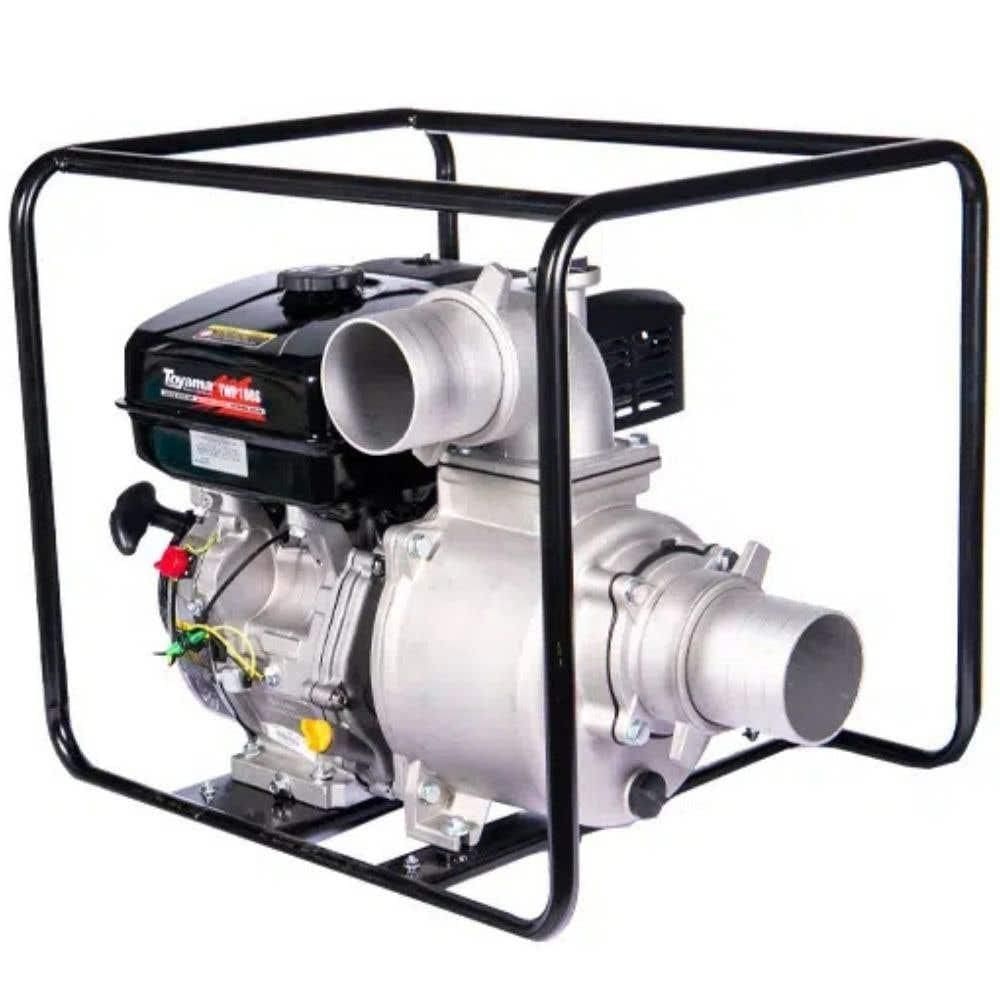 Motobomba a Gasolina 4POL 9,0HP 4 Tempos Auto Escorvante TWP100S-XP TOYAMA