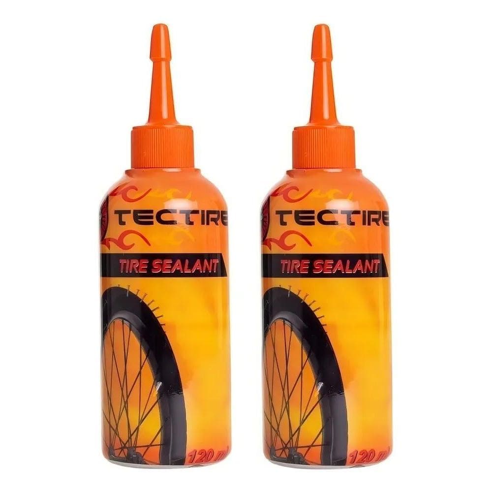 2X 2 Líquidos Selante Pneu Bike - 120Ml - Tectire Tubeless
