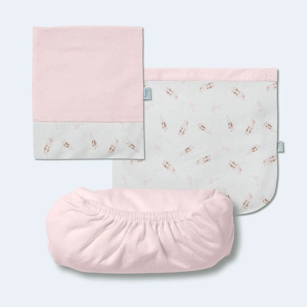 Jogo de Lençol Infantil Made Of Magic - Rosa Magia - 3 Peças - Hug