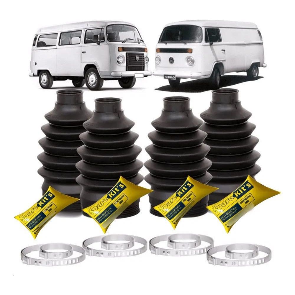 2X 4 Kit Coifa Homocinetica Cambio Roda Kombi 1978 A 2013 20