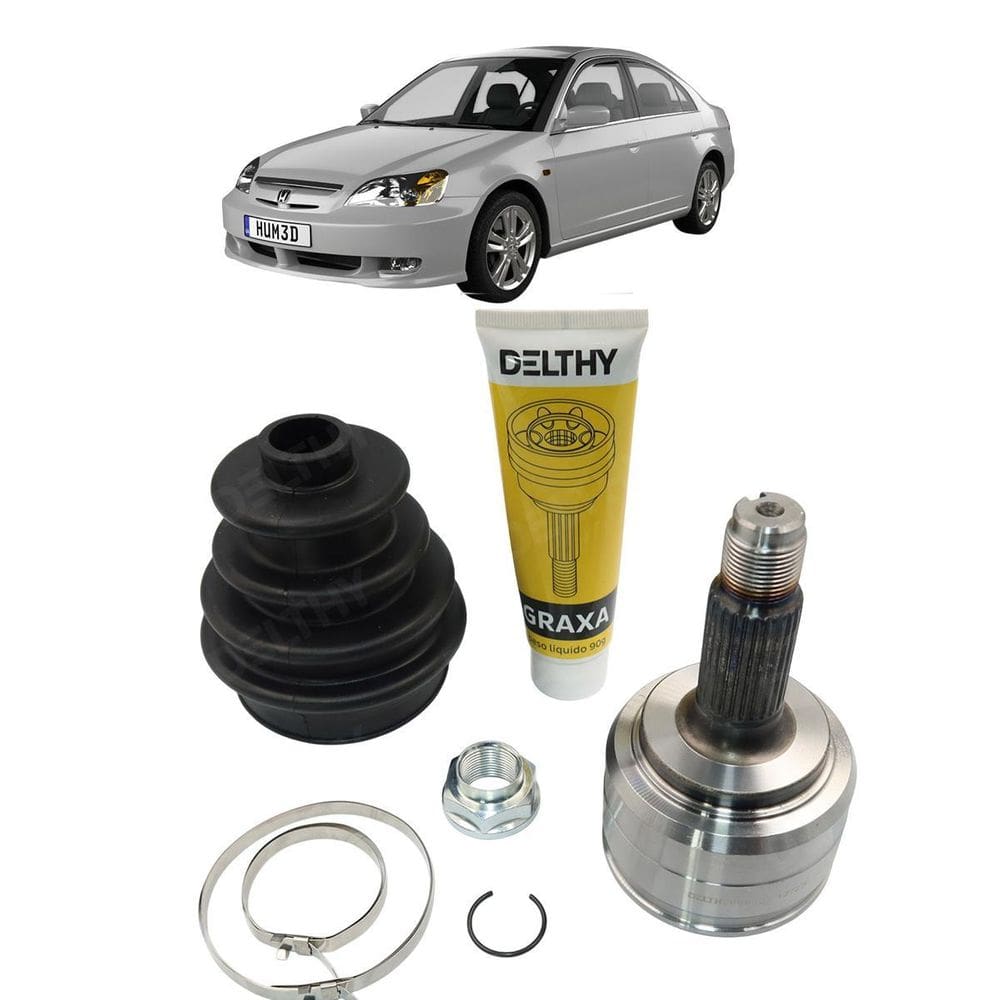 Junta Homocinetica Civic 1.7 2001 Até 2006 26X23 Sem Abs