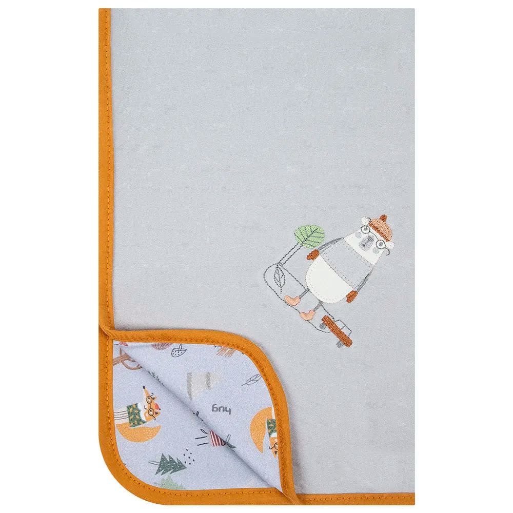 Manta de Suedine Escandinavo - Cinza Lunar - Hug