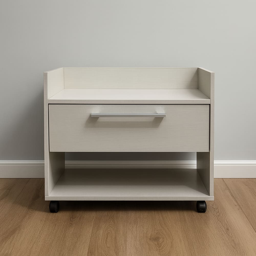 Gabinete Armário para Banheiro 50cm MDF Multiuso - Ancona