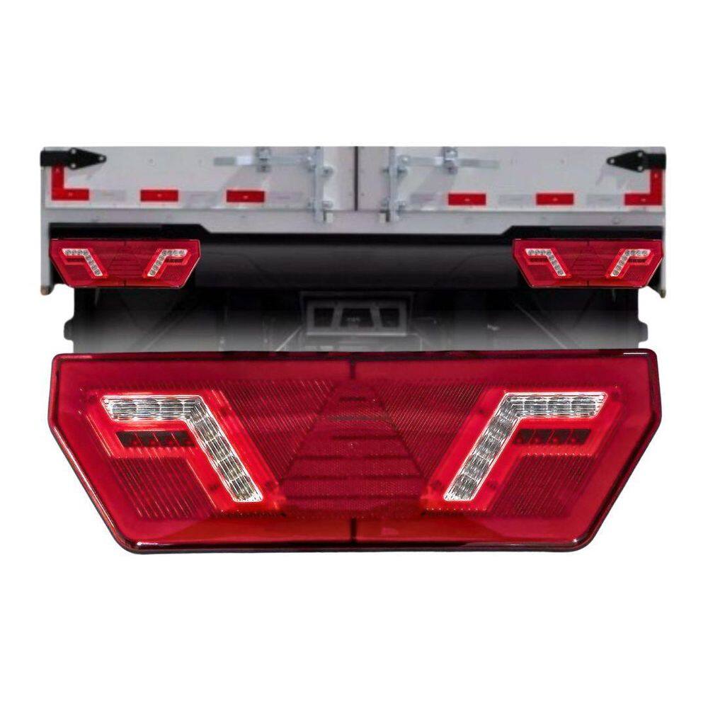 Lanterna Traseira Implementos Guerra Universal 12V Led Le