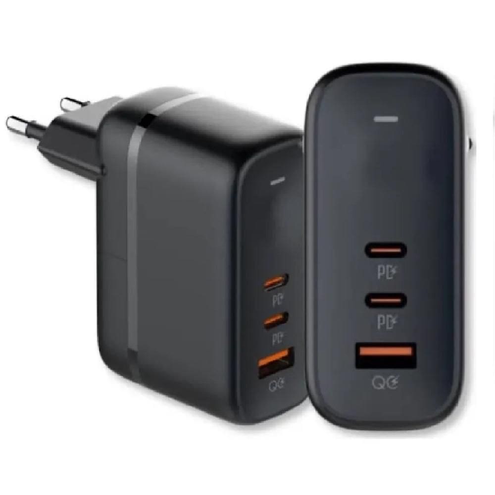 Carregador Usb-C Super Turbo 65W GaN Pd Pps Compativel Celular, Notebook e Drones