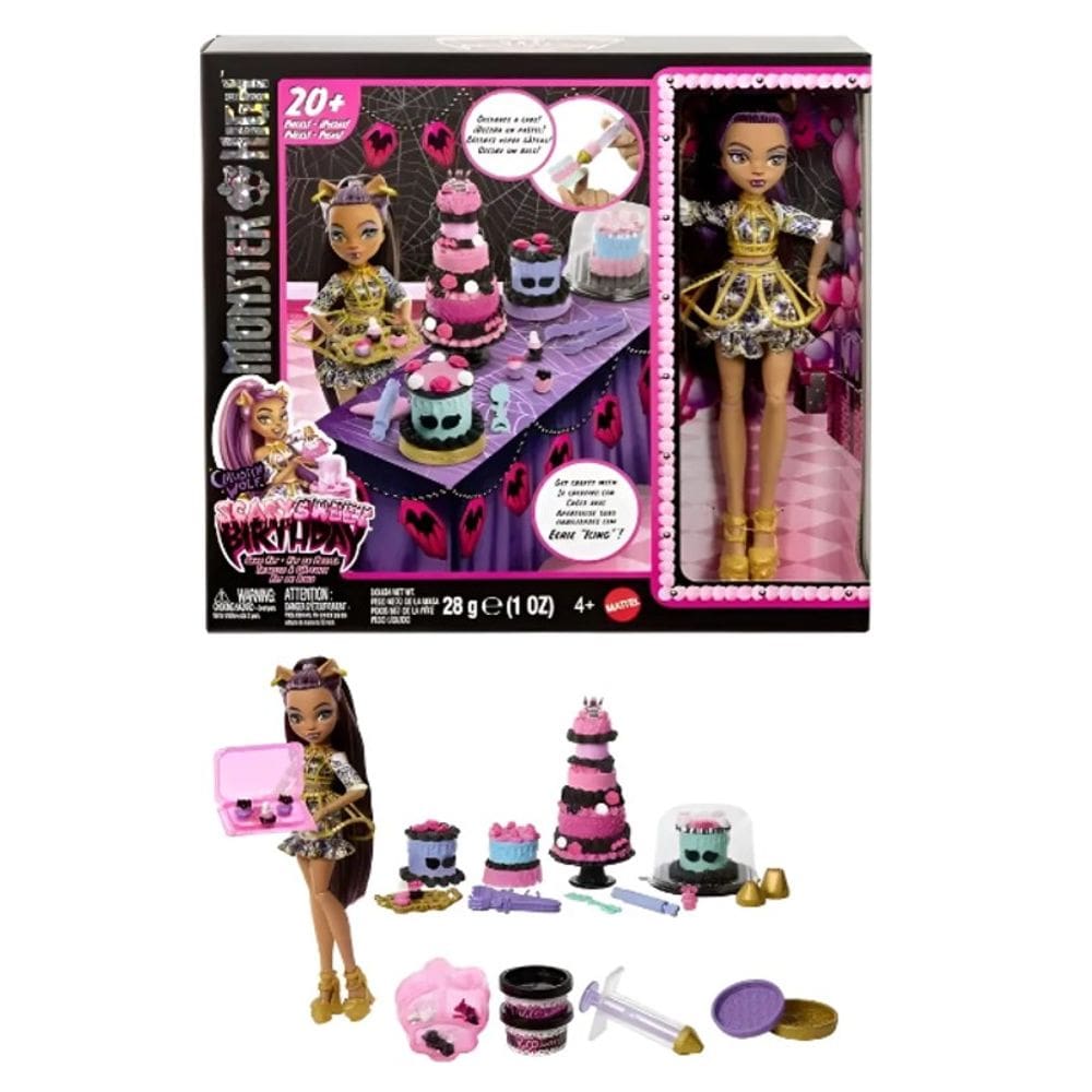 Monster High Kit de Jogo Aniversário Clawdeen - Mattel