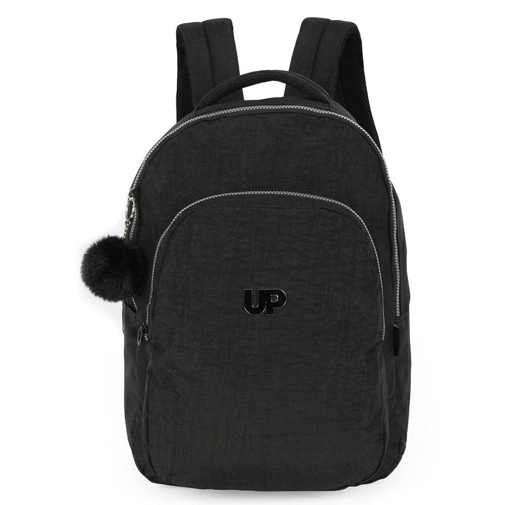 Mochila de Costas - Up4you - Crinkle Preta - Luxcel