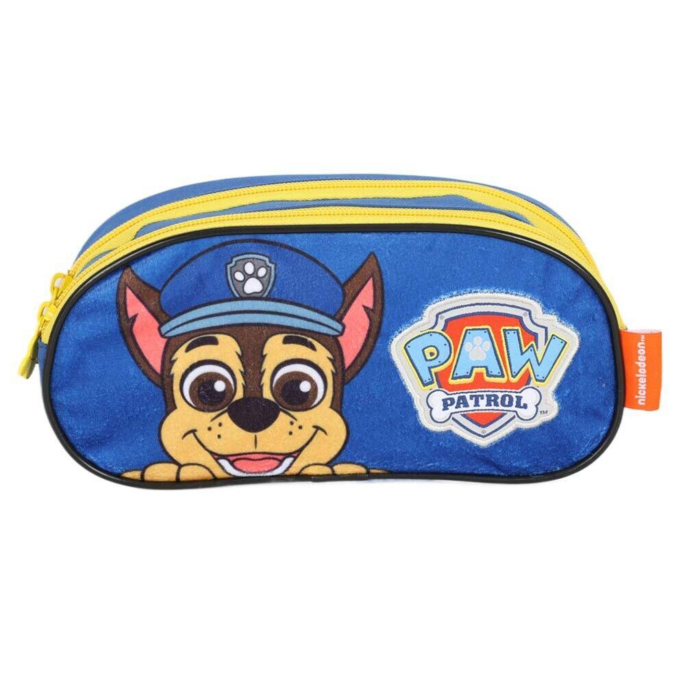 Estojo Infantil Escolar Duplo - Patrulha Canina - Chase - Luxcel