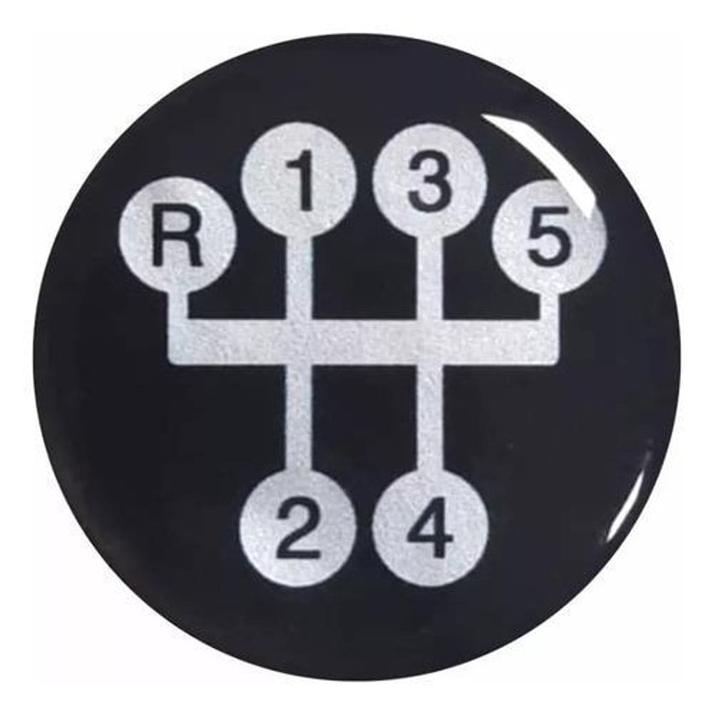 Adesivo Manopla Cambio Compatível Corsa Celta Astra Vectra