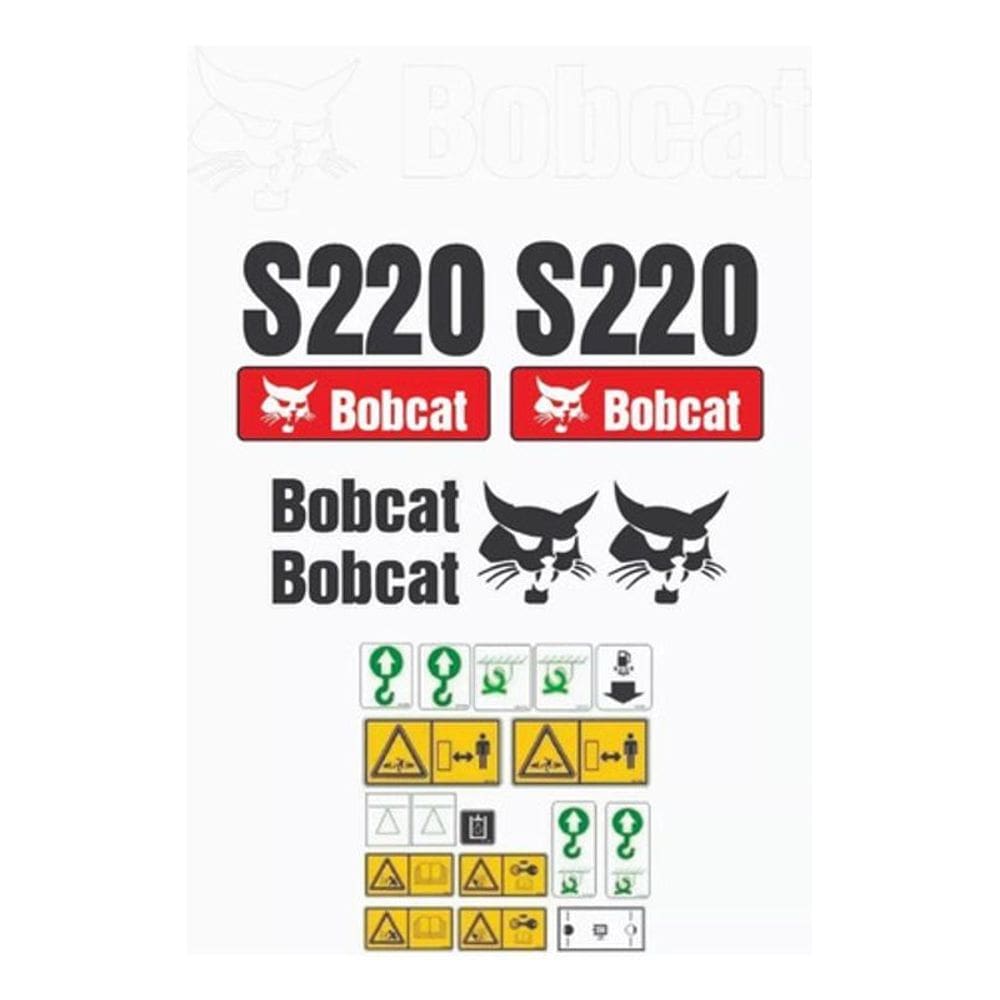 Kit Adesivos Bobcat S220