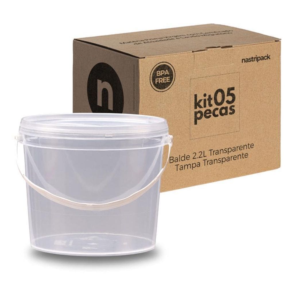 Fornecedor De Balde Bpa Free Para Alimentos