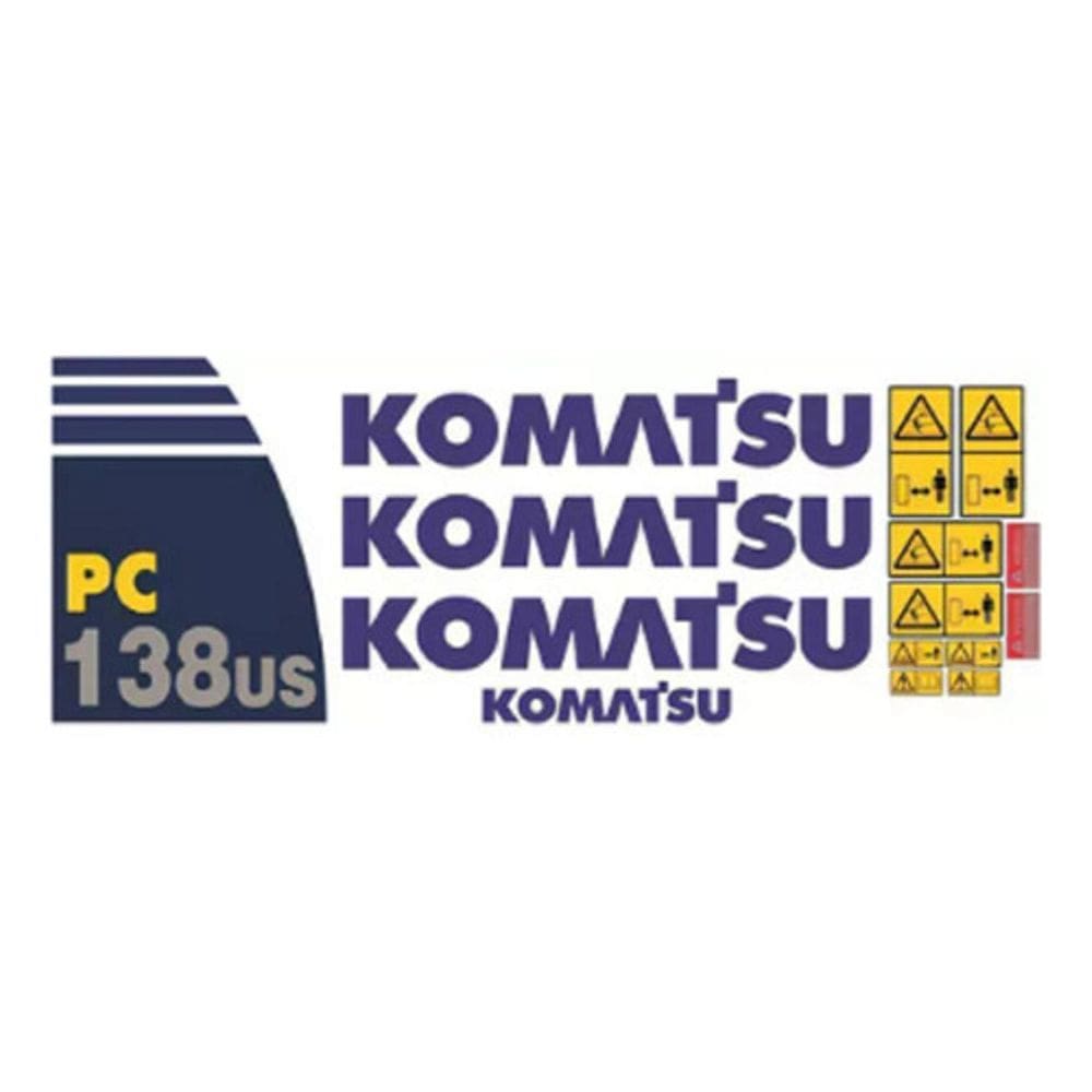 Kit Adesivos - Komatsu Pc 138Us