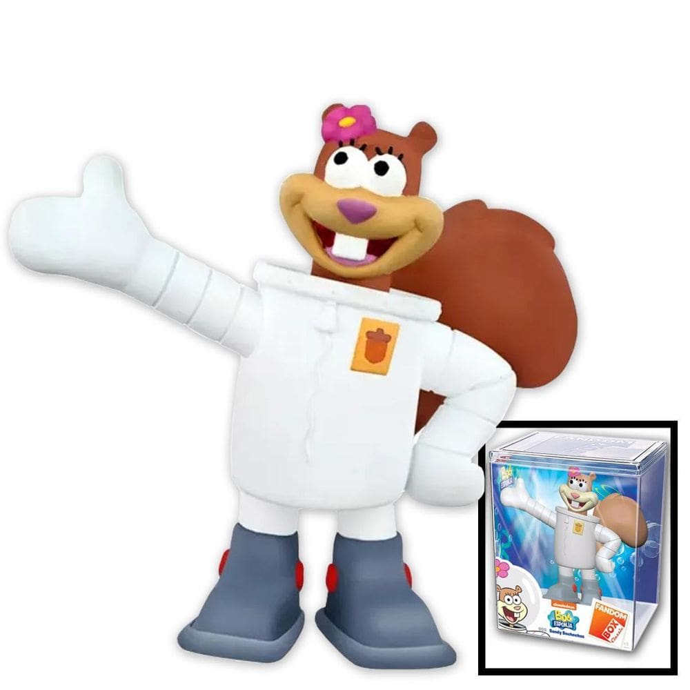 Fandom Box Bob Esponja Colecionável Boneco Fenda Do Bikine S