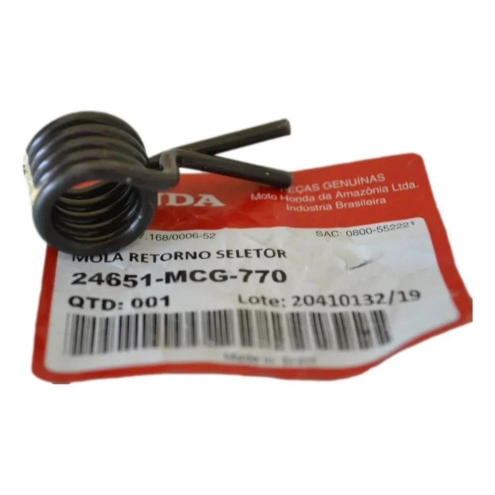 Honda Nx400 Mola Pedal De Cambio Falcon Genuíno