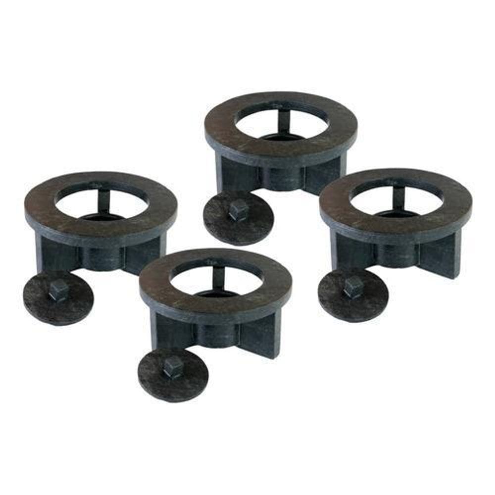 Rechaud Fogareiro De Pedra Sabão 20 Cm - Kit 04 Unidades