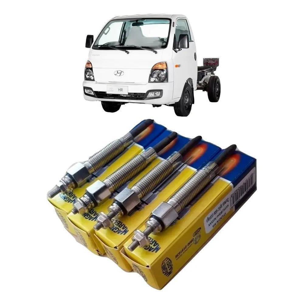 2X Vela Aquecedora Hr 8V/ K2500 8V / L200 2.5 Jogo 4 Peças