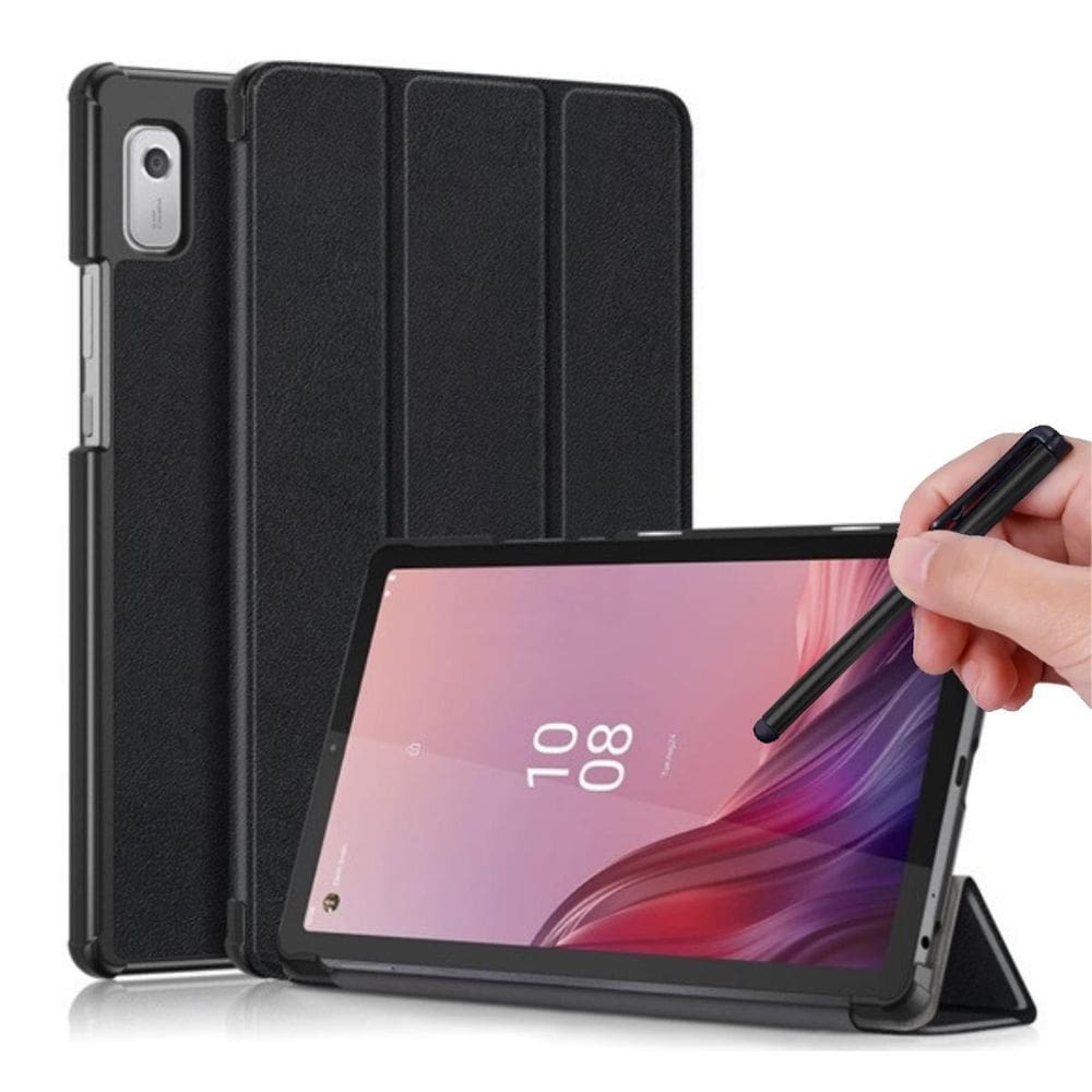 Capa Sintética Para Lenovo M9 Tb310Xu + Caneta Touch