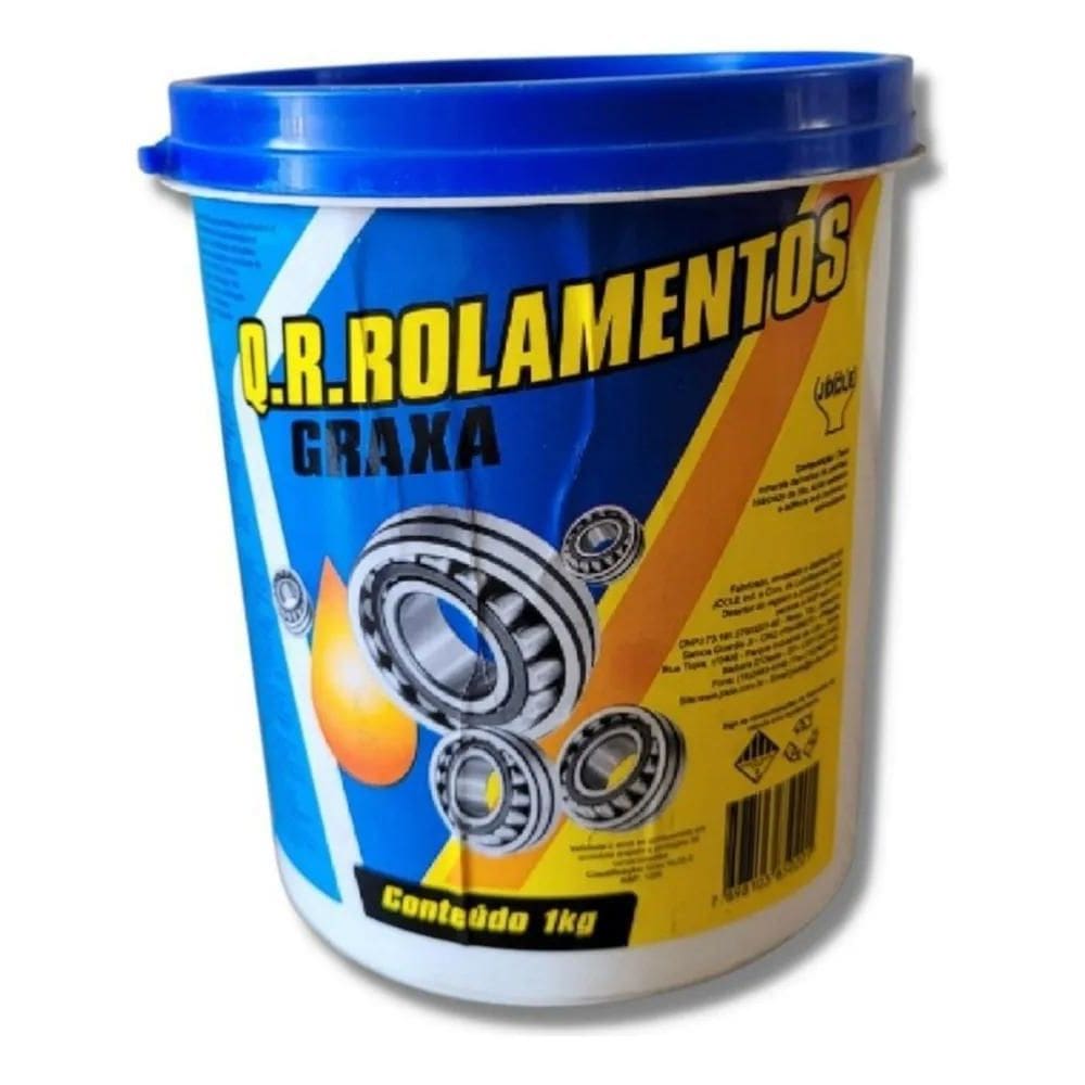 2X Graxa Azul Para Rolamentos E Mancais 1Kg