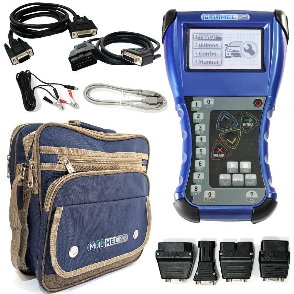 Scanner Automotivo Portátil Para Diagnóstico - X3 Multimec