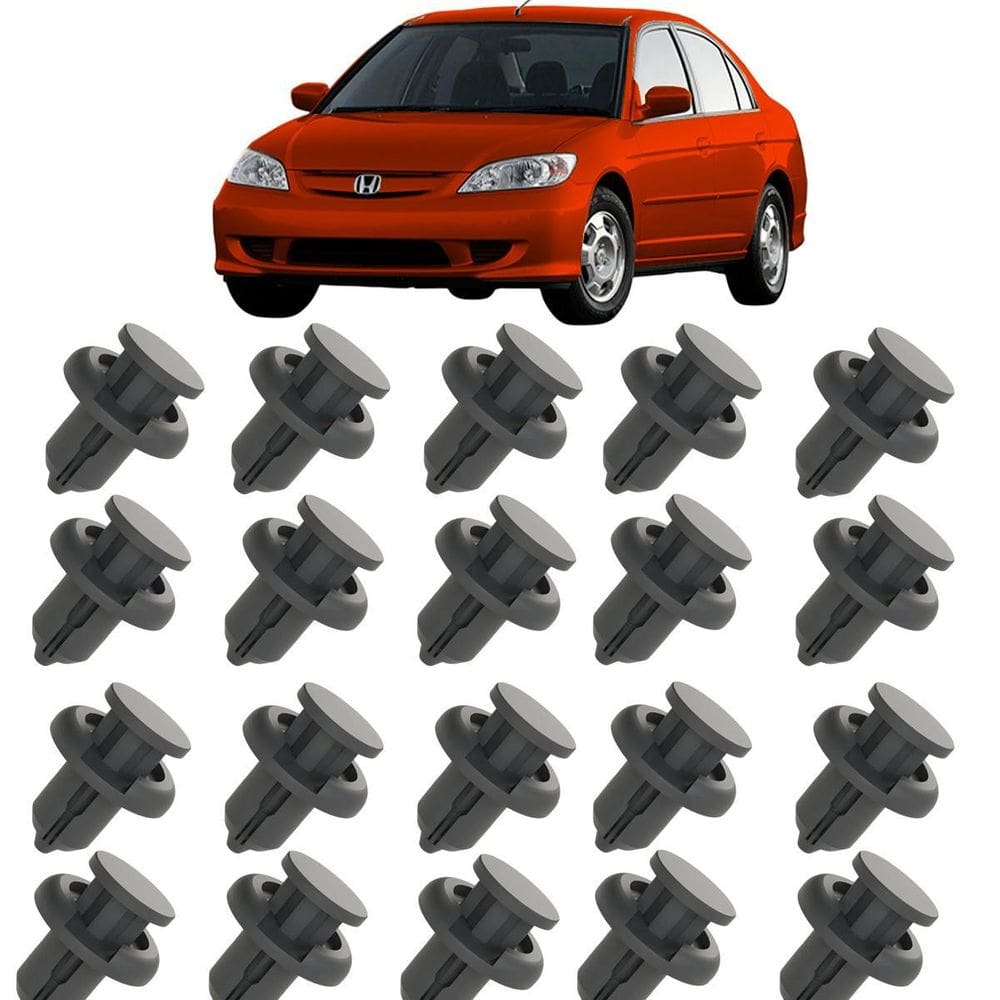20 Presilha Grampo Para-Choque Honda City Fit Crv Hrv Civic