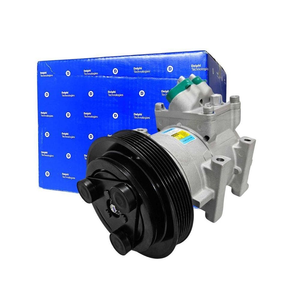 Compressor Ar Condicionado Para Fiesta 1.0 1.6 2004 A 2012