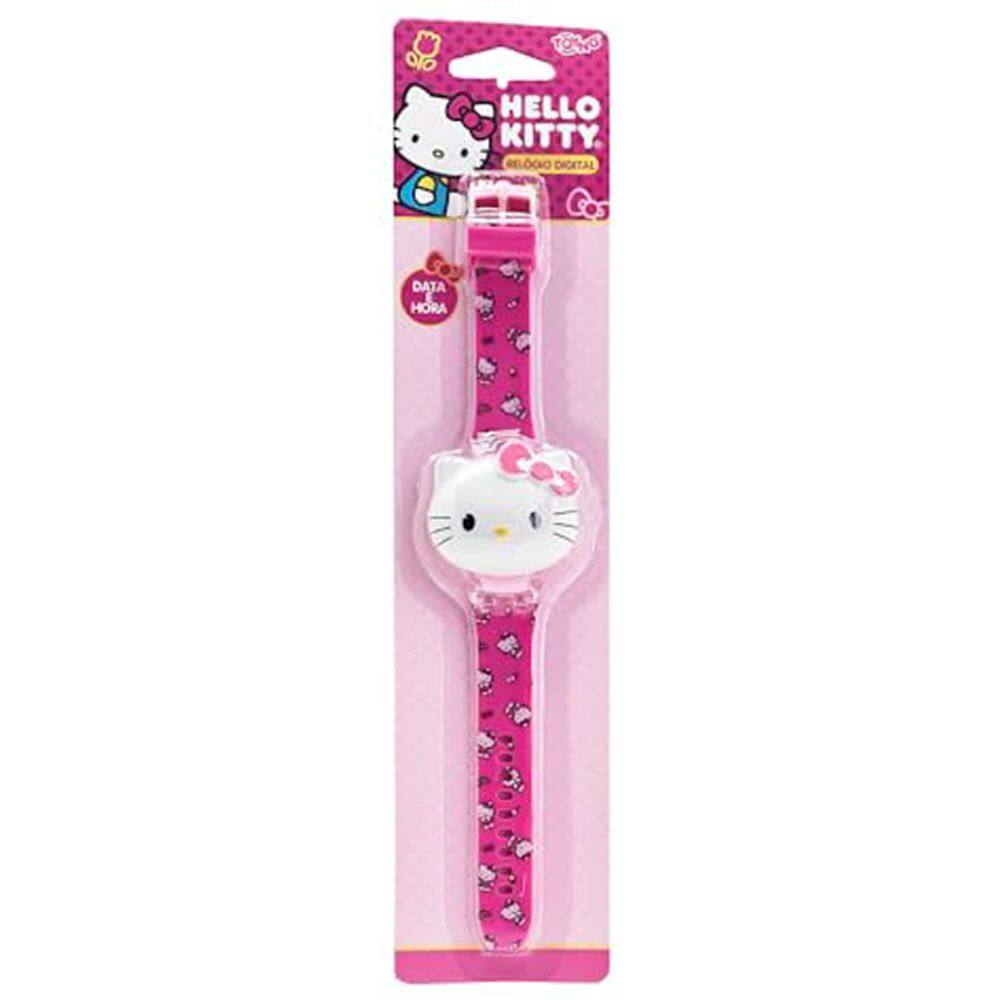Relógio Digital Toyng Hello Kitty 3D