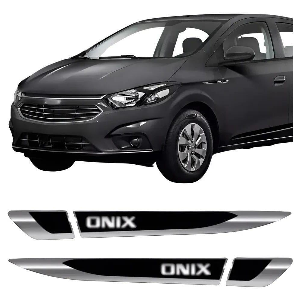 2X Acessórios Emblema Lateral Chevrolet Onix Resinado