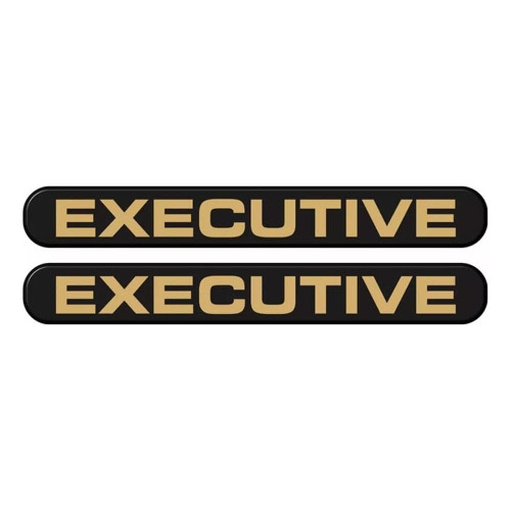 Par Adesivo Coluna Blazer Executive Preto Resinado Bar54