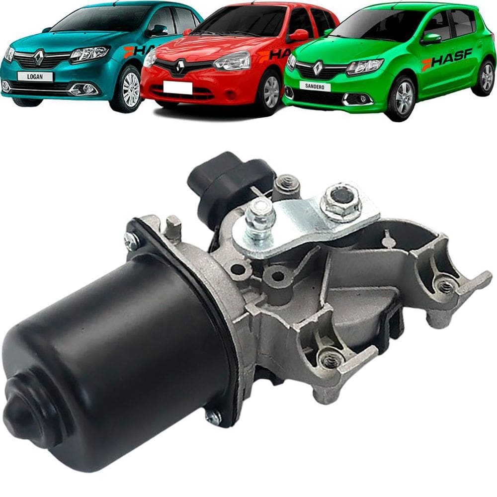 Motor Limpador Parabrisa Diant Renault Logan Clio Sandero