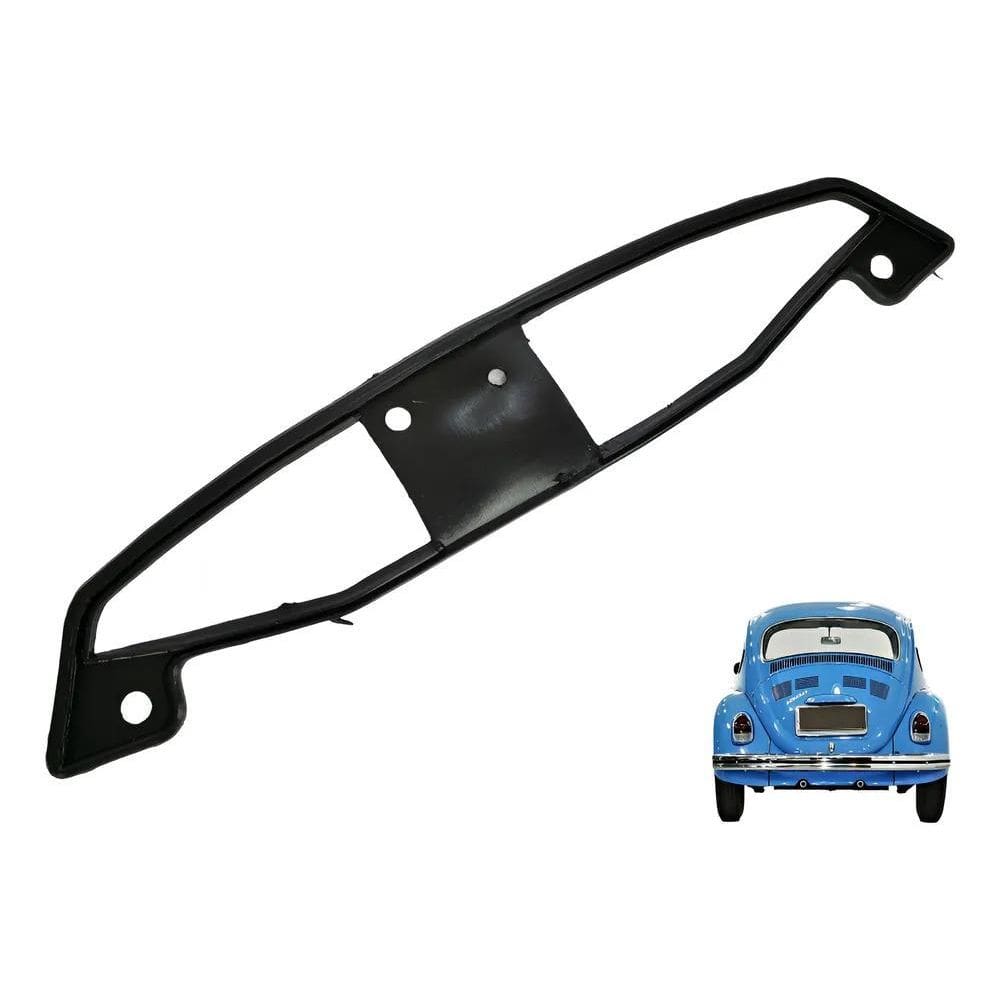 2X Guarnição Borracha Lanterna Luz Placa Nariz Vw Fusca 71 A