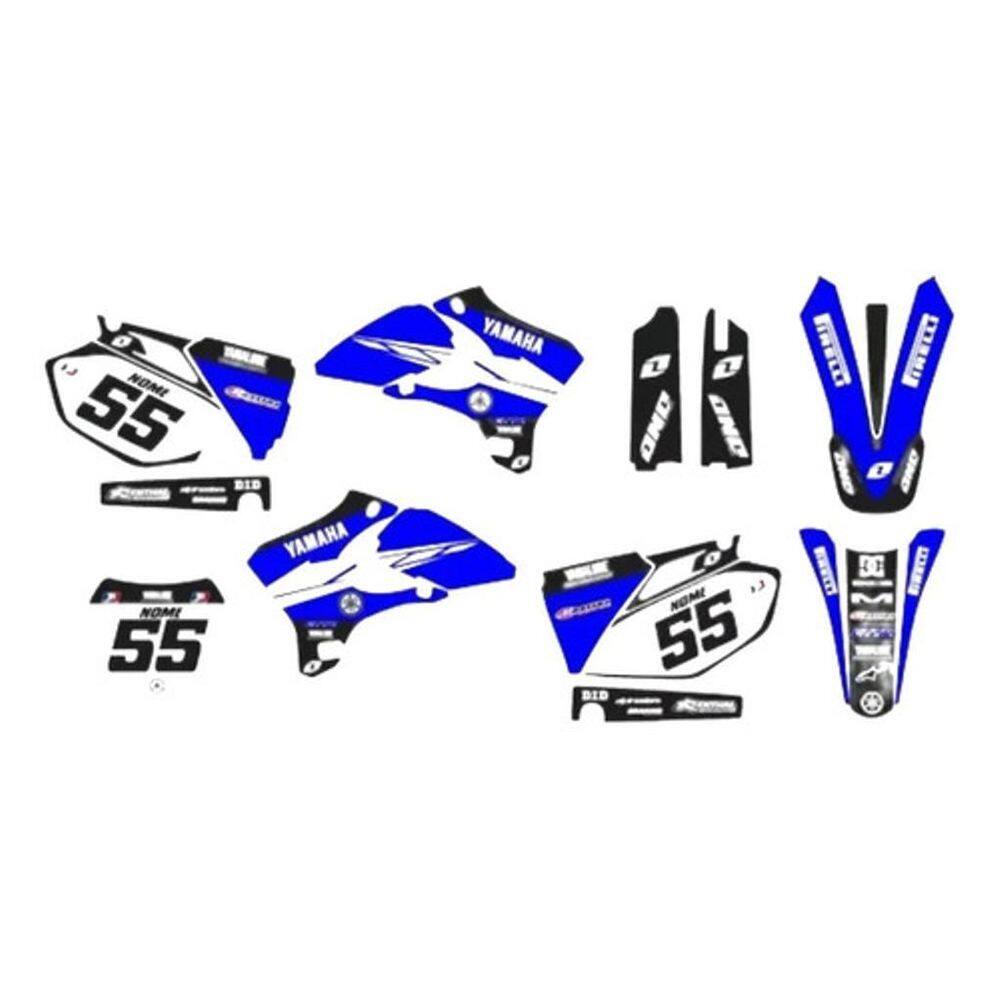 Kit Adesivo Moto Cross Trilha Yz 450F 250 2003 A 2005 Lm265