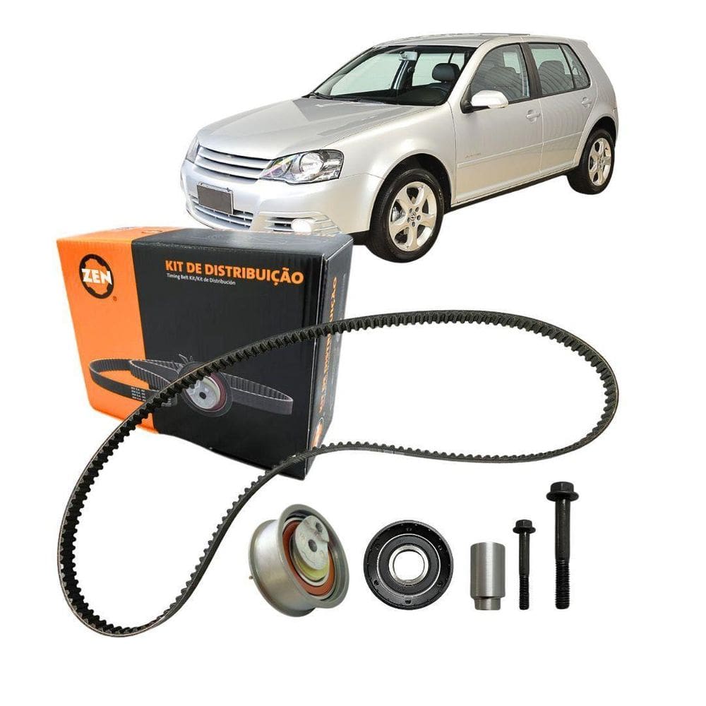 Kit Polia Tensor Correia Dentada Para Golf 1.6 Msi Ea211