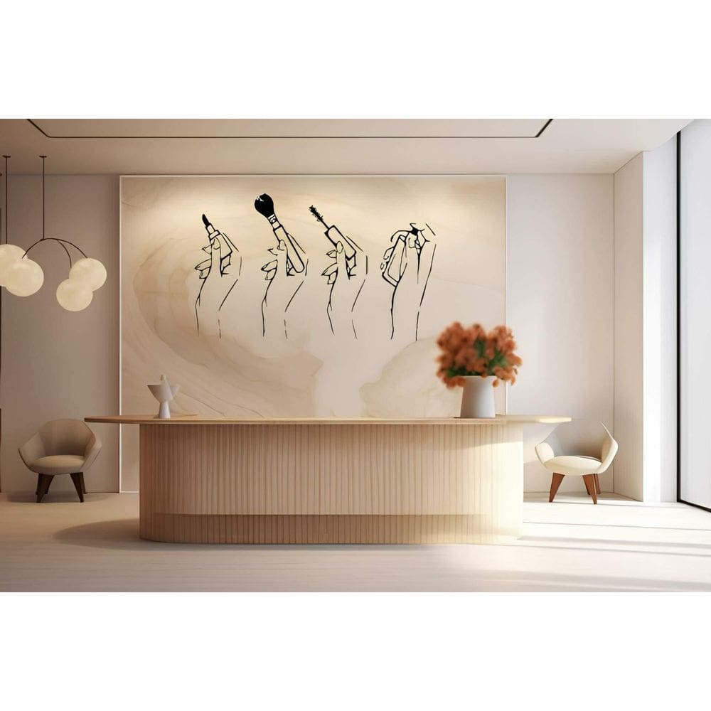 Adesivo De Parede Salão De Beleza Mod07