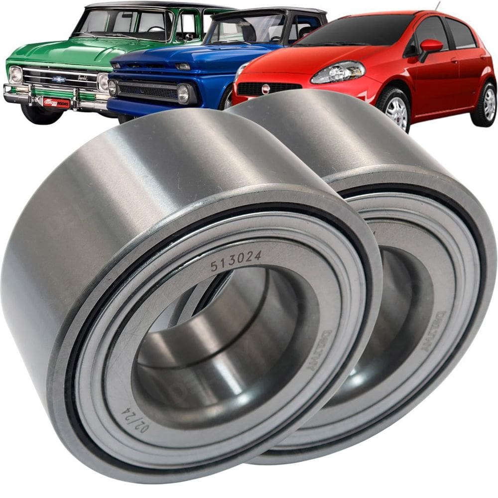 Par Rolamento Roda Dianteiro Linea Punto Premio 1985 A 1997