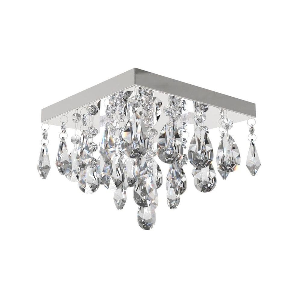 Lustre De Cristal 21Cm Lavabo Hall Sacada