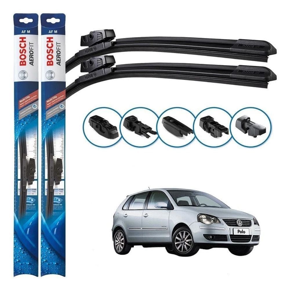 Palheta Bosch Para-Brisa Polo 2010/2015 Multiclip Aerofit