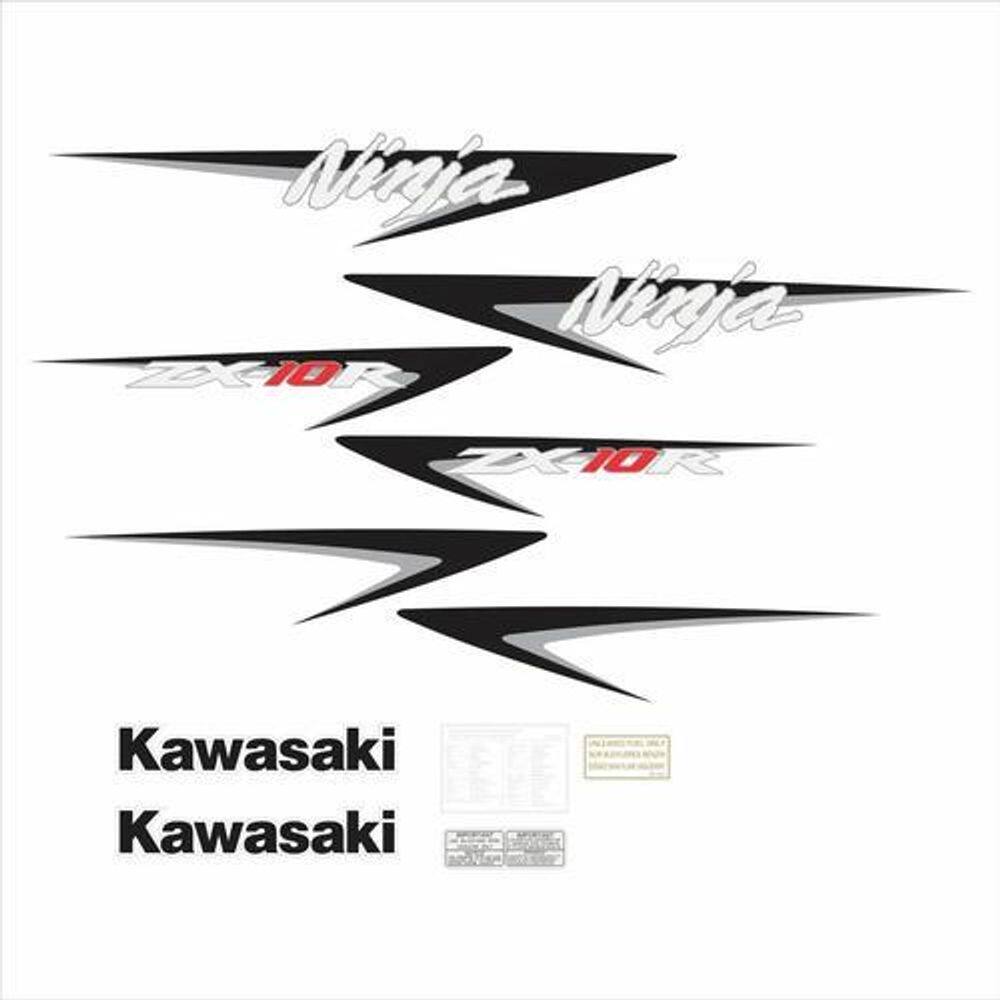 Kit Adesivos Kawasaki Ninja Zx-10R 2007 | Casas Bahia