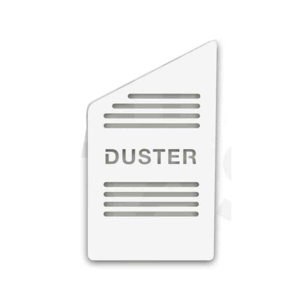 Descanso De Pé Renault Duster 2012 A 2020 Aço Escovado Prata