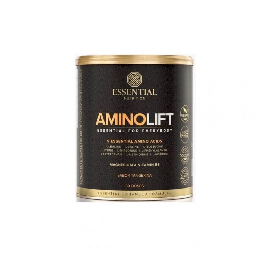 Aminolift  375G  - Nova Embalagem - Sabor: Tangerina