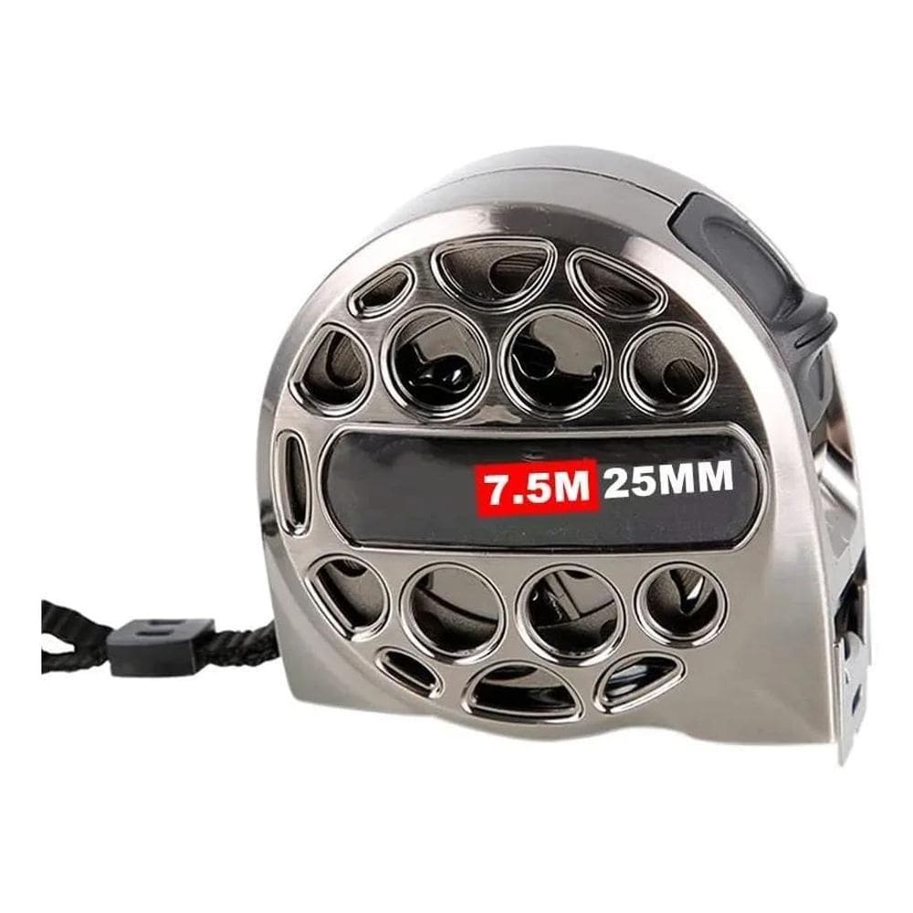 2X 7.5M Prova D`Água Fita Métrica Aço Inoxidável À Inquebráv