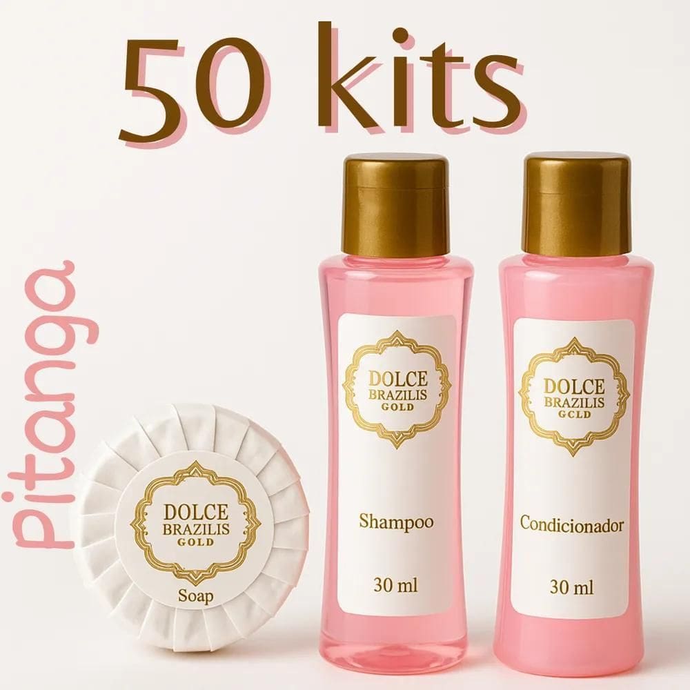 2X 50 Kits Sabonete 20 Grs Shampoo E Condicionador 35 Ml Hot
