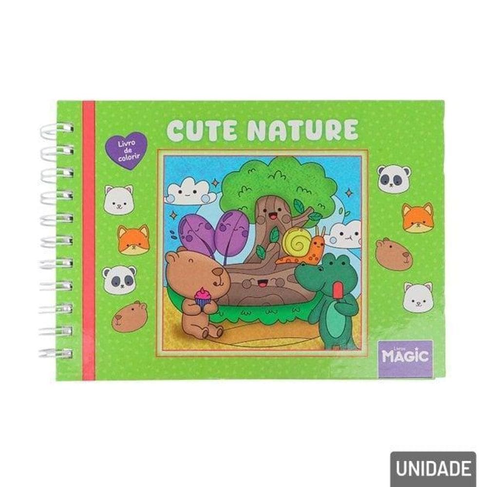 MP - Livro De Colorir Cute Nature 48 Pa ginas