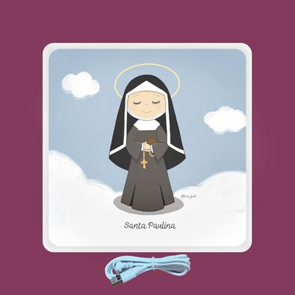 Mini Luminária Box Santa Paulina Usb