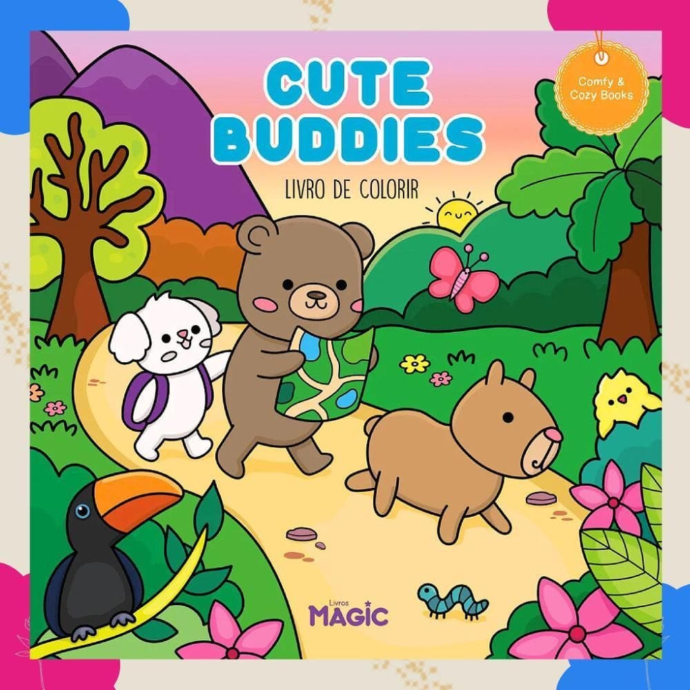 Livro De Colorir Tiktok Magic Com 24 Desenhos