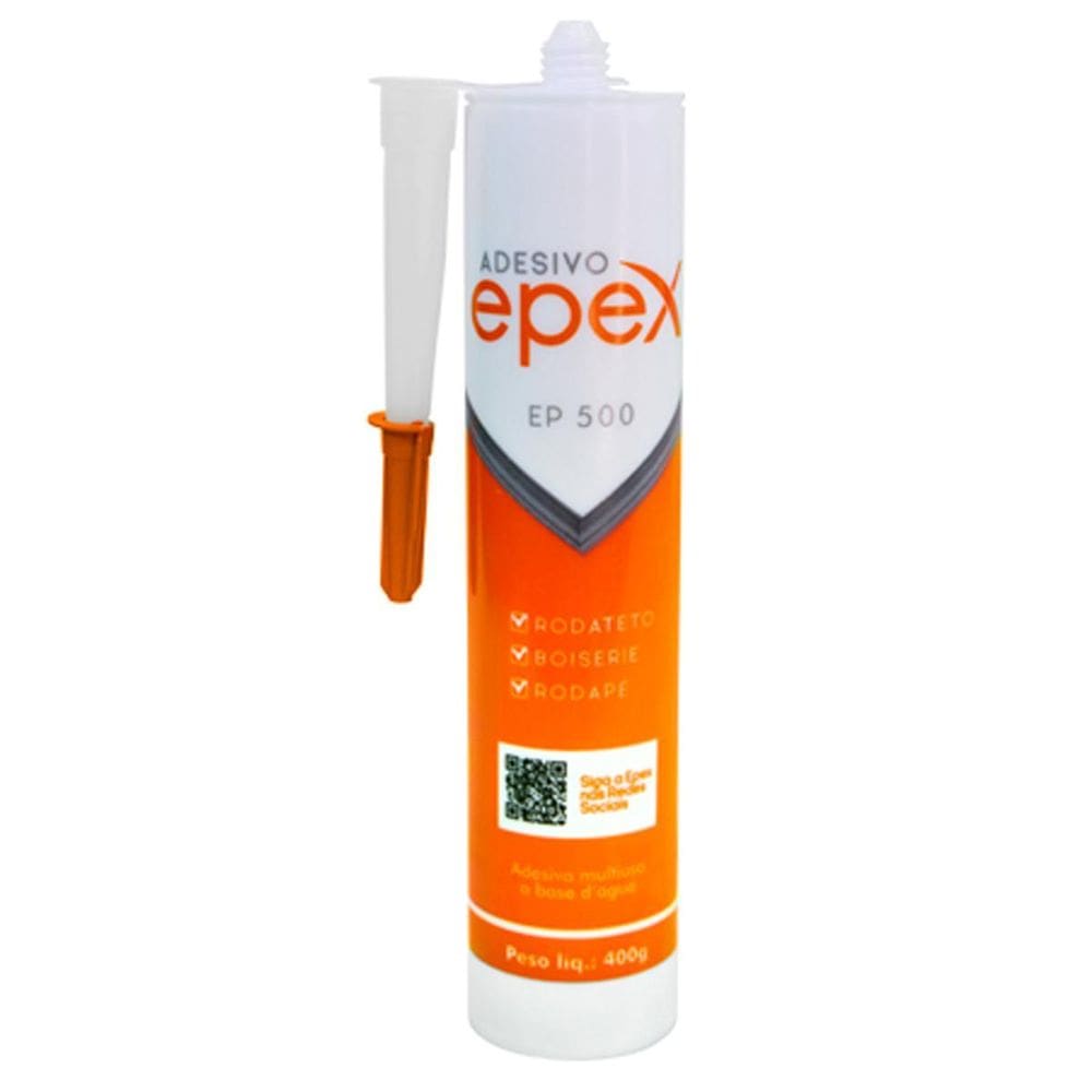 Cola Adesivo Ep500 Para Rodateto Rodapé Boiserie 400G Epex